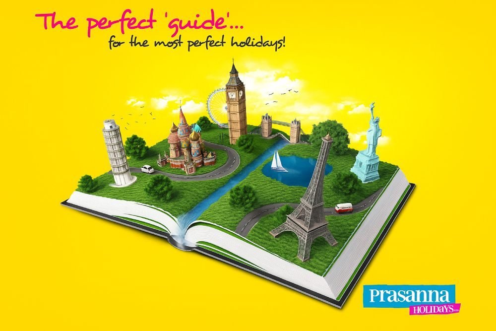 Prasanna Holidays– Social Media Marketing & Environmental Graphics