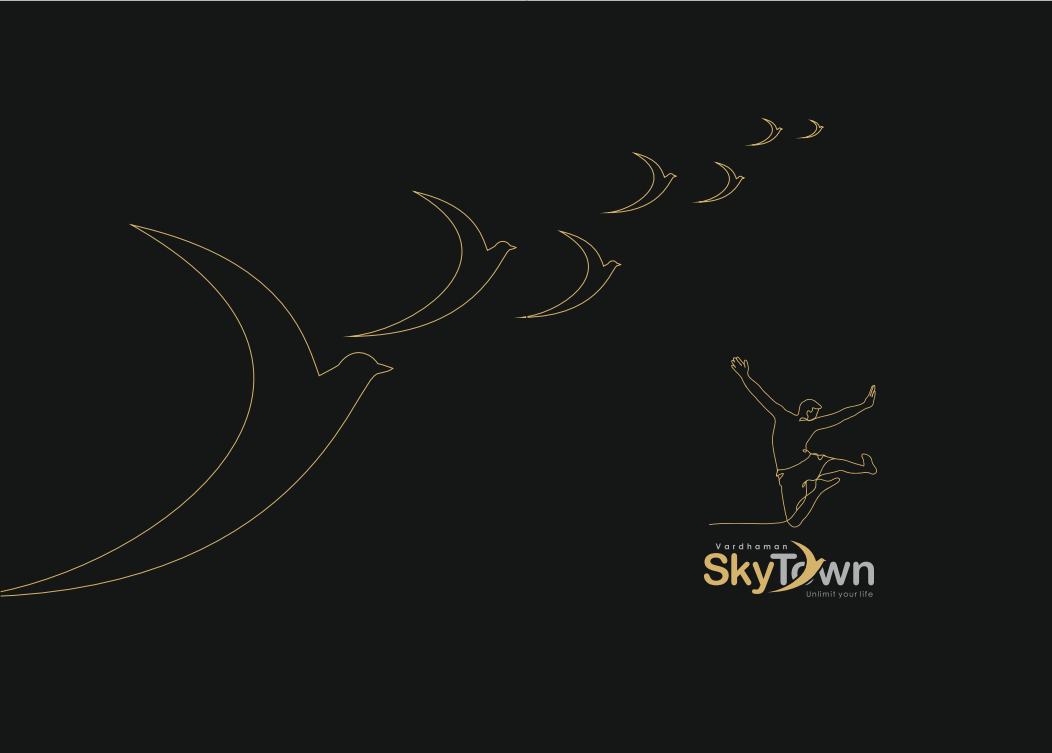 Vardhaman SkyTown: Branding & Brochure Design